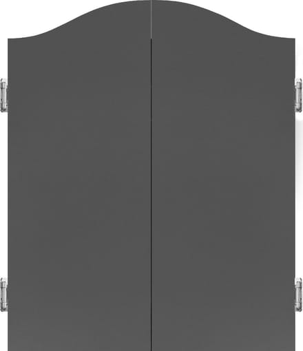 Mission Dartbord Deluxe Cabinet - Plain Grey - Dartkast