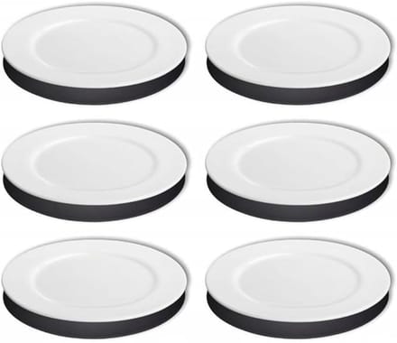 Wilmax - Porseleinen Professioneel Dinerbord - Wit - 25,5 cm - 1 Stuk