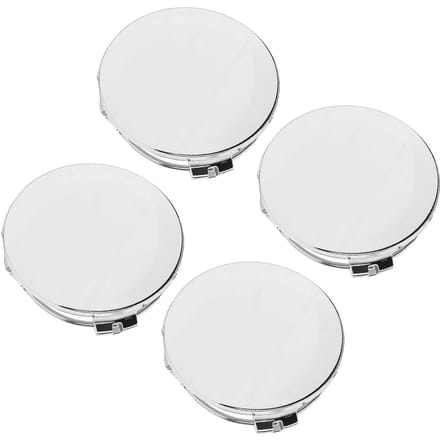 4 stuks Wielnaafdop   57 mm Buitendiameter ABS Wielnaafdop Vervanging voor white
