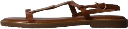 Platte sandalen met bandjes van Loevah Paris