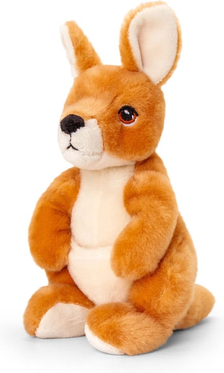 Keel Toys wallaby kangoeroe - 20 cm - Dieren knuffelbeesten
