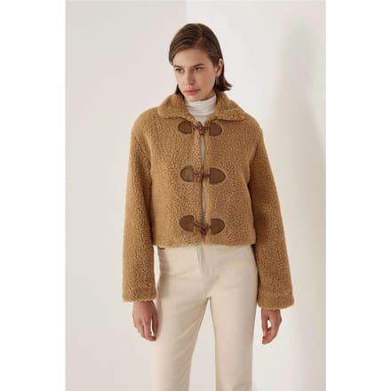 Relaxed Fit Sherpa Jacket