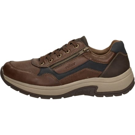 Rieker Sneakers bruin Leer - Maat 47