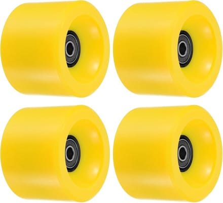 Zachte Longboard Wielen 70mm 78A met ABEC-9 Lagers - 4 Pack Perfect voor Skateboards