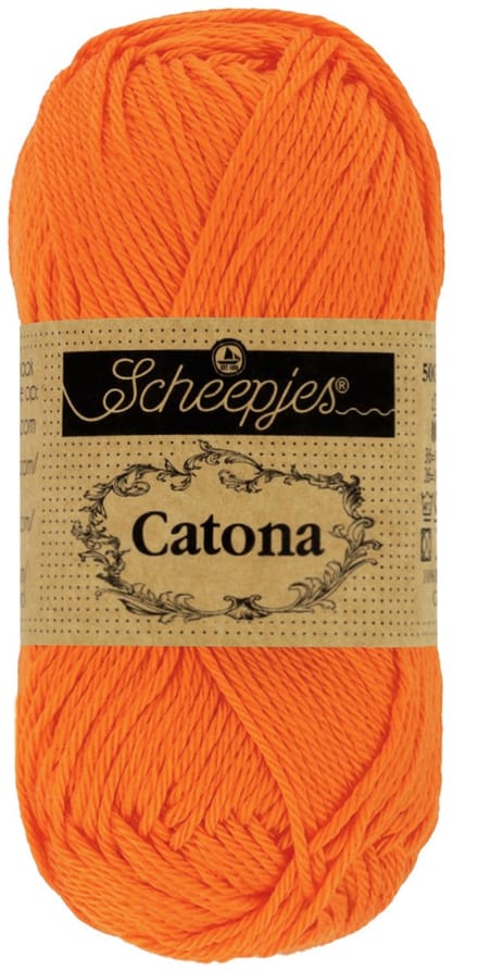 Scheepjes Catona 25gr - 281 Tangerine