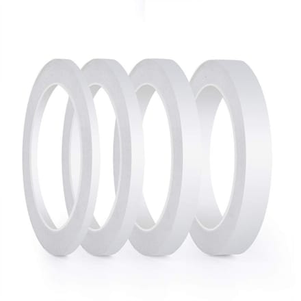 Dailygoods- Dubbelzijdig Tape Sterk - 4 Rollen - 25m per Rol