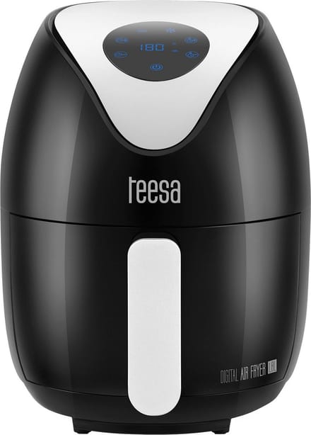Teesa TSA8053 - Digitale airfryer, 1,8 liter, zwart