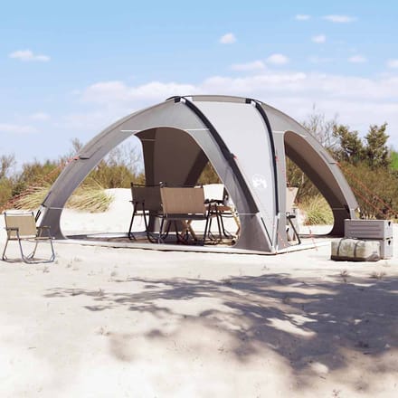 vidaXL - Partytent - waterdicht - grijs