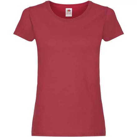 Dames-T-shirt Fruit of the Loom Original