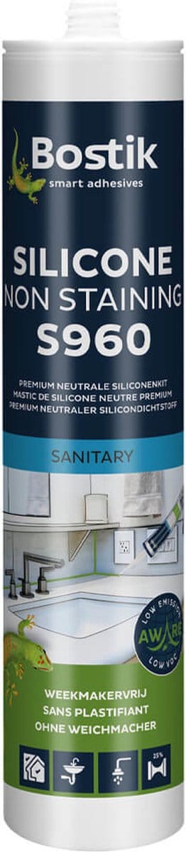 Bostik S960 Silicone Non Staining 310ml Antraciet