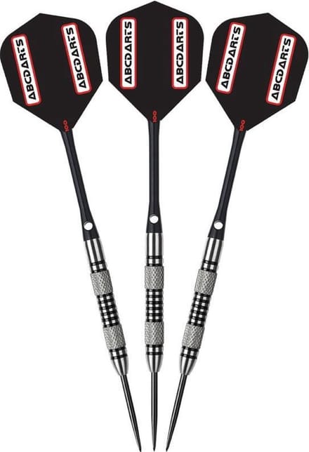 ABC Darts - dartpijlen professioneel 80% Furious 604 - 22 gram