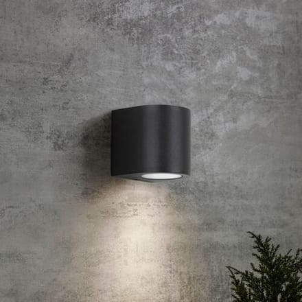 KS Verlichting Big Noa Muurlamp Zwart