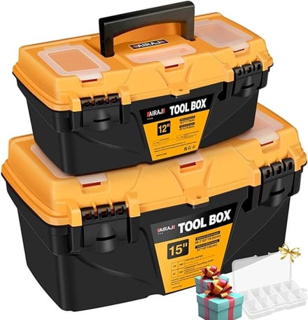 Set van 2 Gereedschapskisten - 12 & 15 Inch - Merkloos