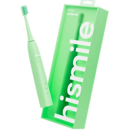 Hismile Electric Toothbrush Green 1 paar
