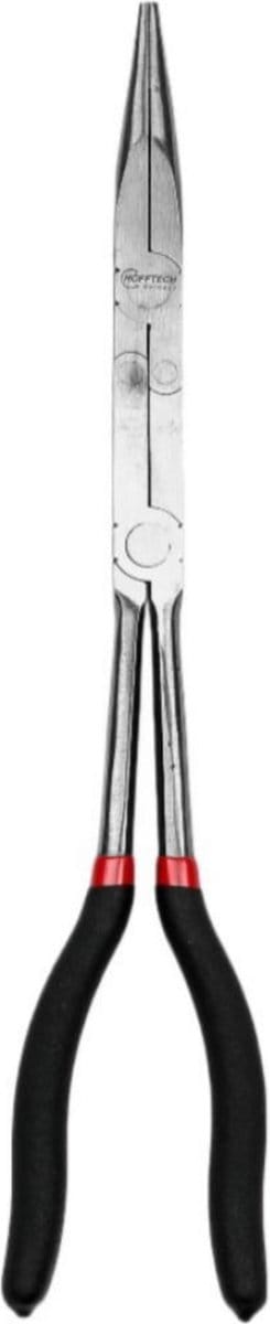 Hofftech Langneustang - Dubbel Scharnier - Rechte Bekken - Ergonomische Grip - 330 mm - Rood/Zwart