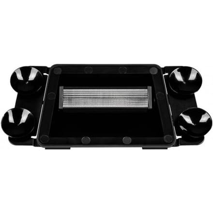 SecoRüt LED Blitzer 12&24 Volt Strobo LW0052 Frontflitser 12 V/DC, 24 V/DC Zuignap Oranje