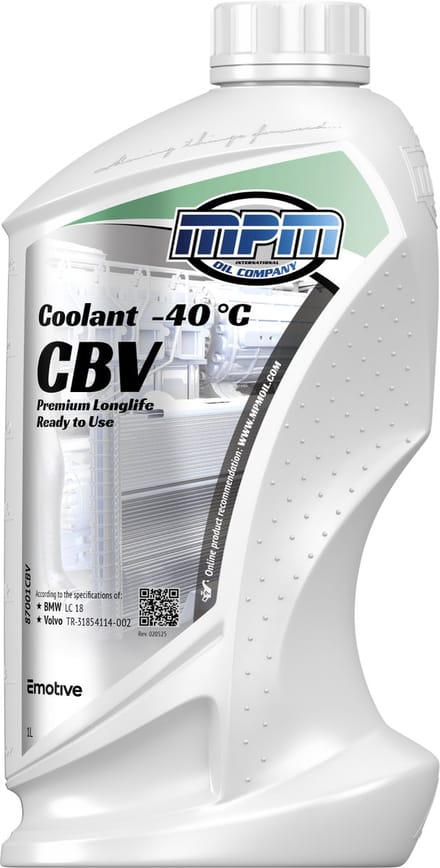 MPM Koelvloeistof -40C BMW/Volvo - 1 liter