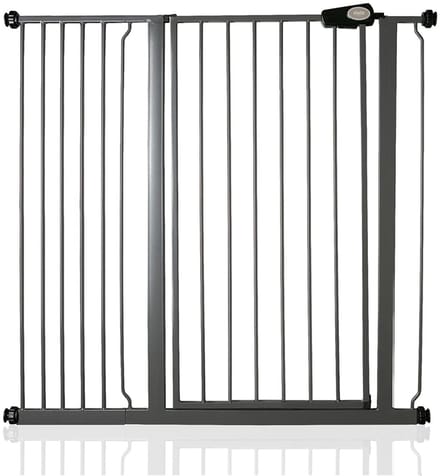 Bettacare Petgate, 107,4cm - 115cm, Grijs, Hoog 104cm