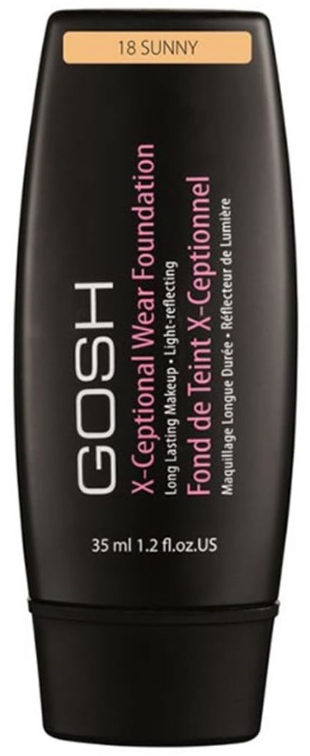 Gosh - X-Ceptional Wear Foundation Long Lasting Makeup Long Lasting Face Primer 18 Sunny 35Ml