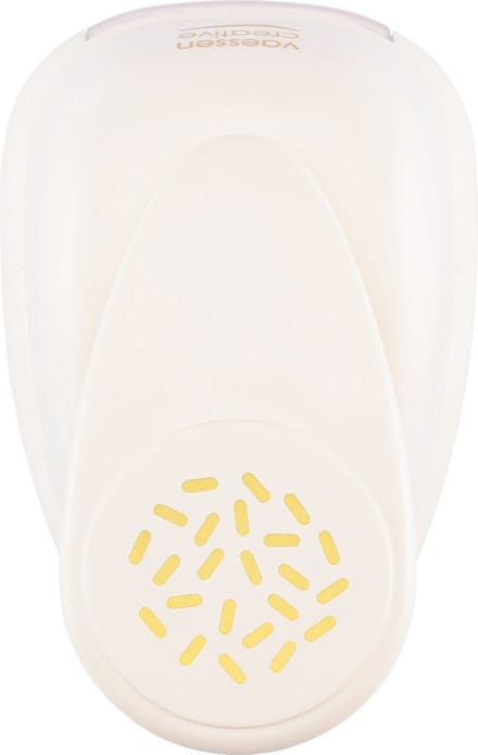Vaessen Creative Pons - Figuurpons - Confetti - Ø 4,8 cm