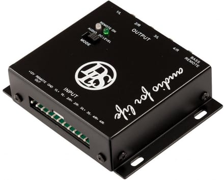 DLS High Level Converter v.2 HLC4.2 4-Kanaals Converter - voor Headunit naar Low-Level Signaal Auto Audio