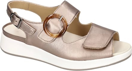 Solidus -Dames - champagne - sandalen - maat 38