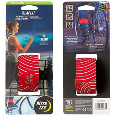 Nite Ize - SlapLit - Reflecterende armband - rood