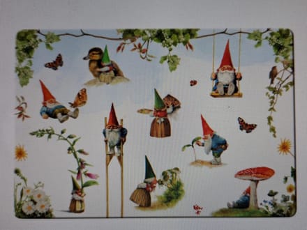 Placemats Rien Poortvliet Kabouter (per 2)