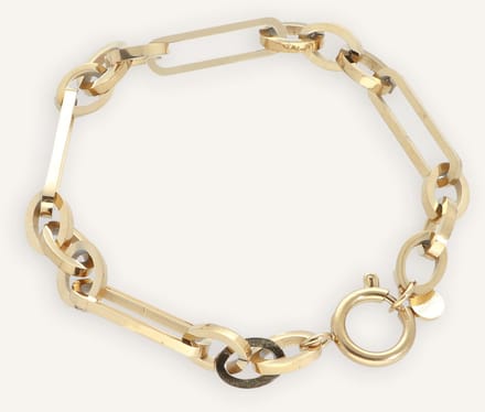 Notre-V Bracelet Gold Chain Sieraden Dames - Goudkleurig - Maat ONESIZE