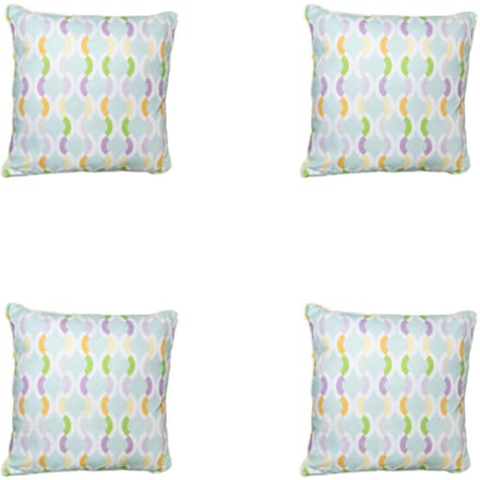 Madison - Sierkussen Trivia mint - Ca. 50x50 cm - Set van 4