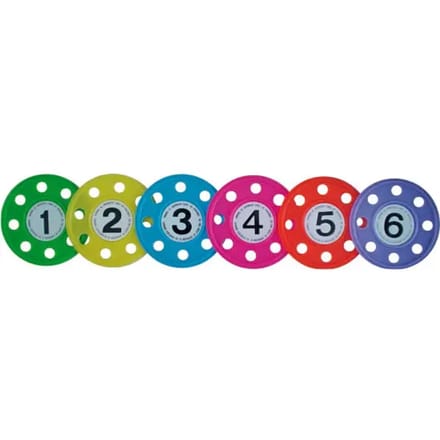 Gewichten disks Sporti (x6)