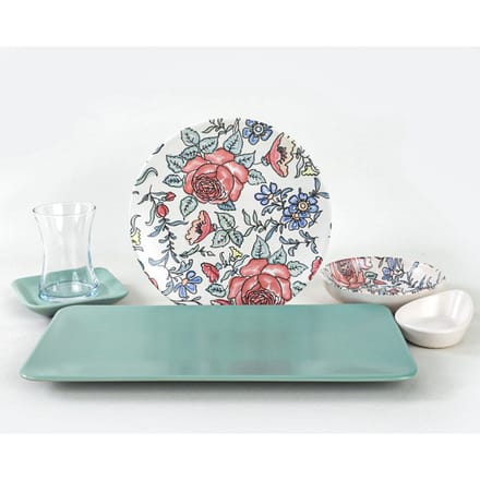 21-delige ontbijtset Rose | Hermia