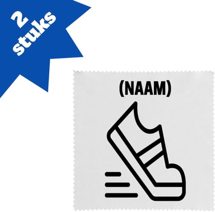 Akyol - hardloopschoen brillendoekjes - Hardlopen - hardloper - sport - 17,8 bij 17,8 cm - 2 stuks