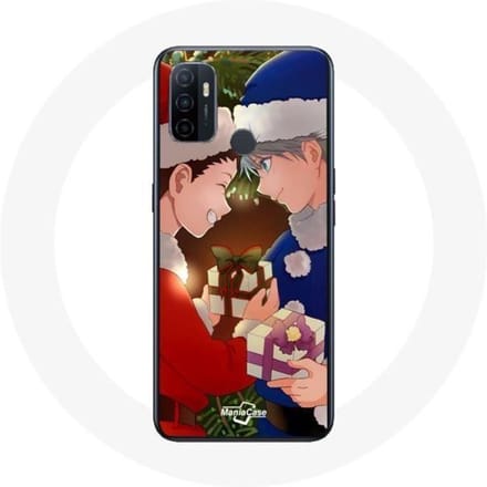 Coque pour Oppo A53 Hunter x Hunter Gon Freecss et Killua Zoldyck Christmas Day Anime Manga