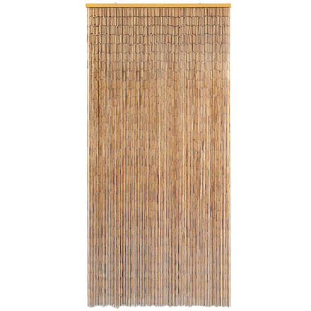 vidaXL - Vliegengordijn - 100x220 - cm - bamboe