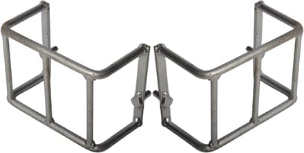 Set van 2 beschermrekken voor achterlicht - staal - 140x110x70 mm