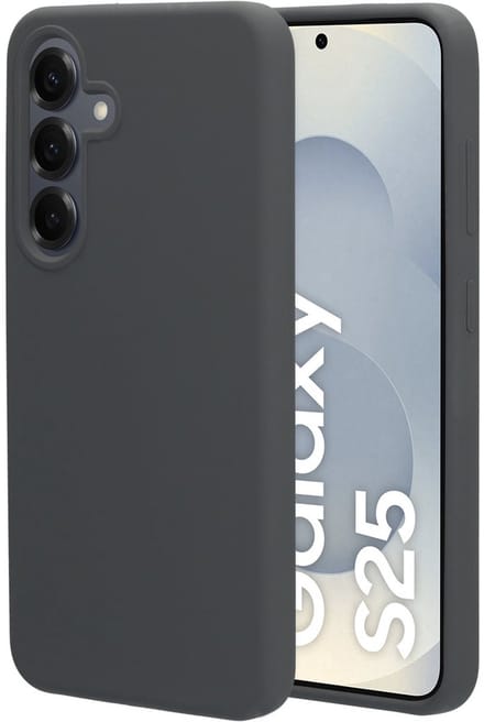Mobiparts hoesje geschikt voor de Samsung Galaxy S25 - Siliconen - Grijs