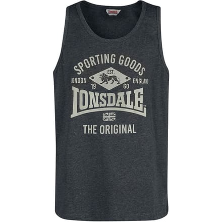 Lonsdale London Pilton Heren Tanktop - grijs - L