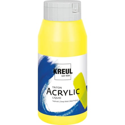Solo Goya TRITON - Citroengele Acrylverf – 750ml