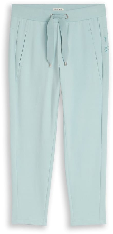 Tom Tailor - Cropped joggingbroek - Maat 42/28 - blue haze