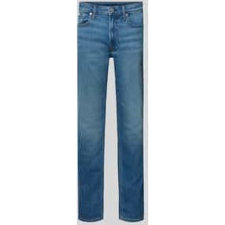 Slim Fit jeans met logopatch model 'Clearwater'