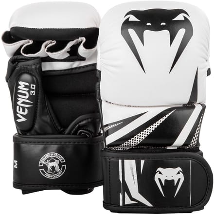 Venum Challenger 3.0 MMA Sparring Handschoenen WIT/ZWART - L/XL