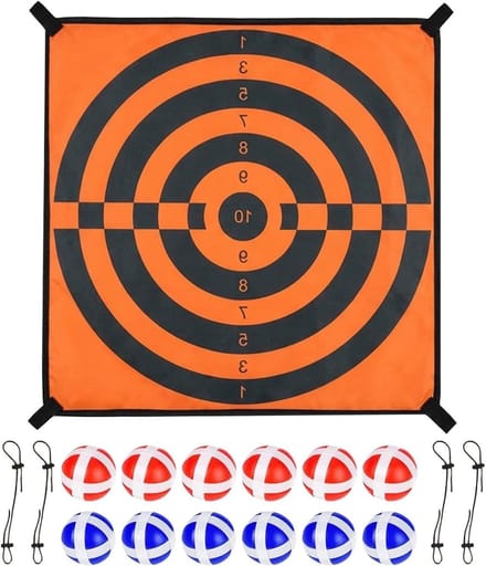 Trampoline Dartspel - Veiligheidstraining Set - Interactief Plezier - Sterk Bindingsontwerp - 15 cm Clips - Meerkleurig