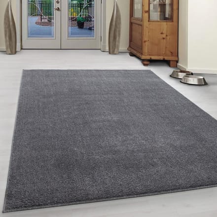 Muratap Basics effen vloerkleed licht laagpolig- 60x110cm