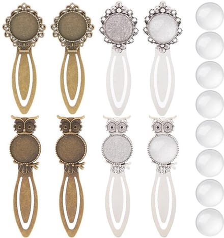 Allecto - Vintage Bladwijzers Set - Diy Bladwijzers - Metalen