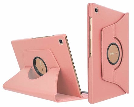 Hoes Geschikt voor Samsung Galaxy Tab S5e Draaibare Hoes - Ntech - Rose Goud