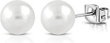 Amanto Oorbellen Birgin - 925 Zilver E-Coating - Parel - ∅6mm