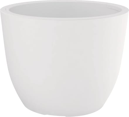 Bloempot Buiten Rond Conca Style 38cm WIT Nicoli