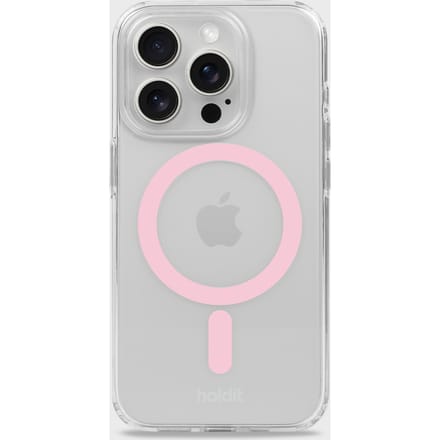 Phone Case Transparent Magsafe Compatible Pink / Transparent iPhone 15 Pro Max