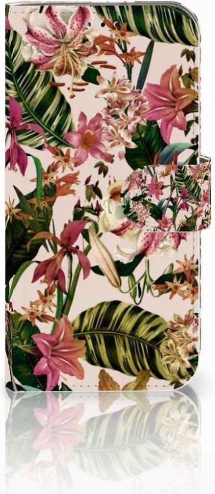Samsung Galaxy A40 Hoesje Flowers